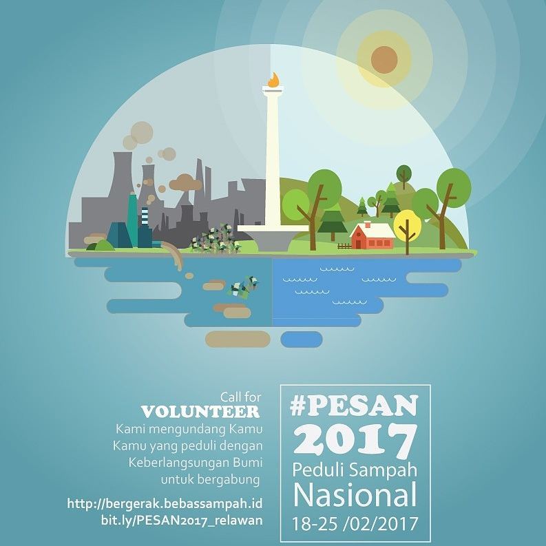 Relawan Pekan Sampah Nasional 2017 (PESAN2017)