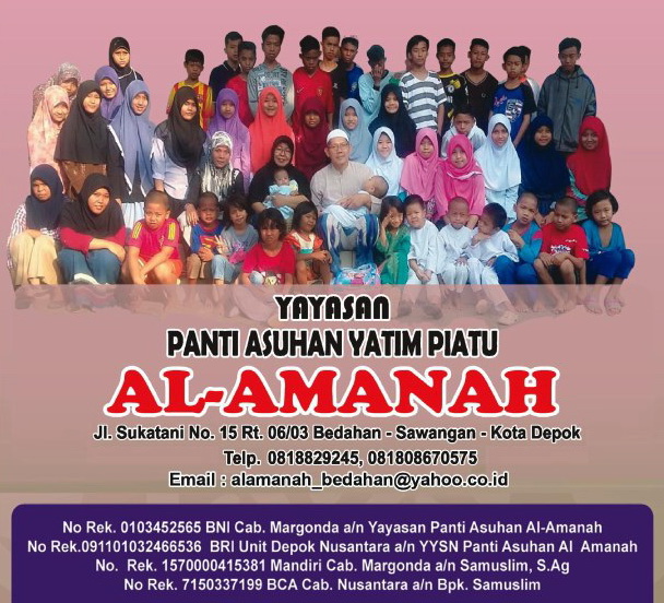 Kegiatan Bakti Sosial Panti Asuhan Al-Amanah