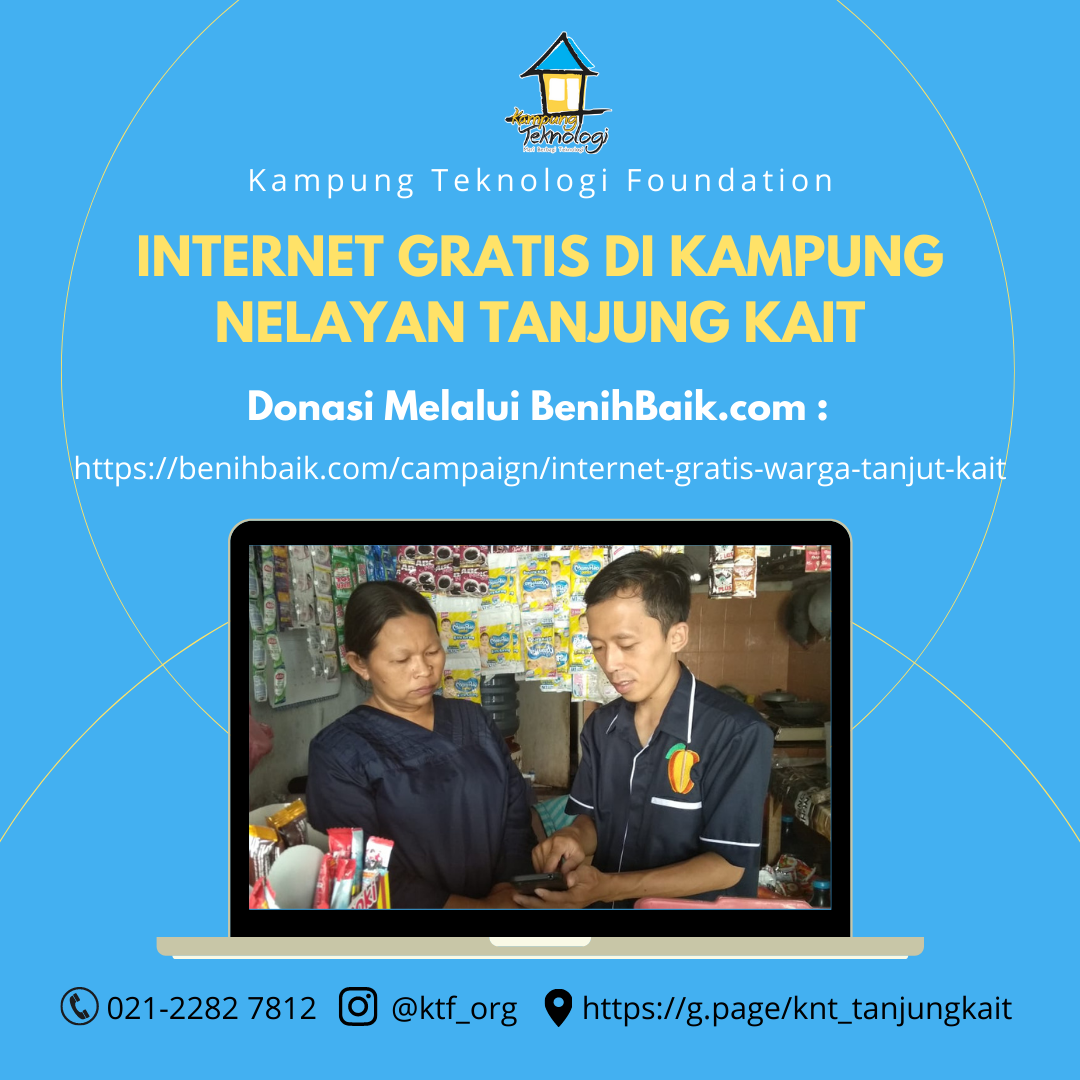 Galeri aktivitas Internet Gratis Warga Tanjut Kait ke-2