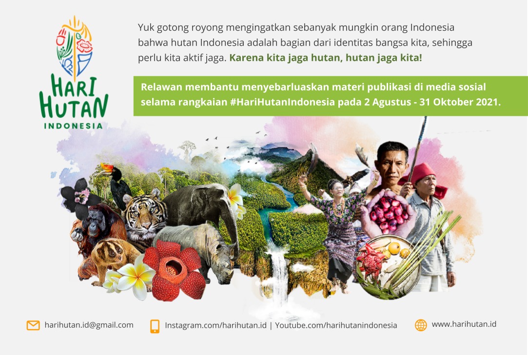 CALL FOR CAMPAIGNERS! #HariHutanIndonesia2021