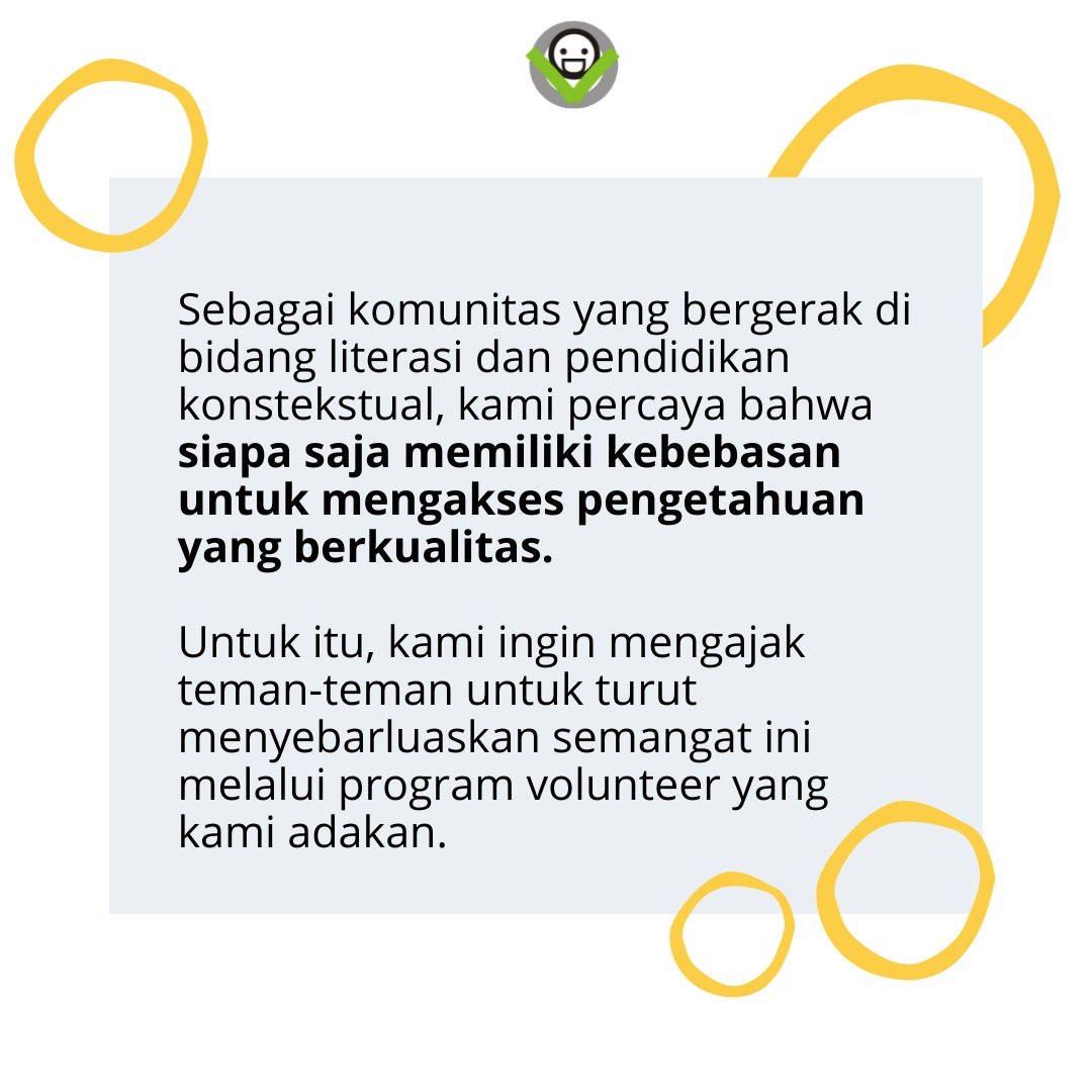 Galeri aktivitas Volunter Book For Mountain ke-3