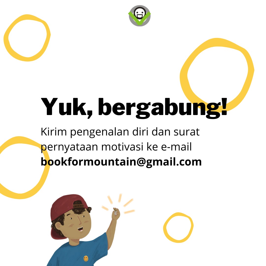 Galeri aktivitas Volunter Book For Mountain ke-7