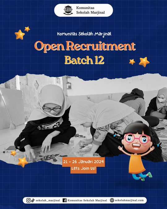 Galeri aktivitas Open Recruitment Relawan Dan Pengurus Batch #12 ke-2