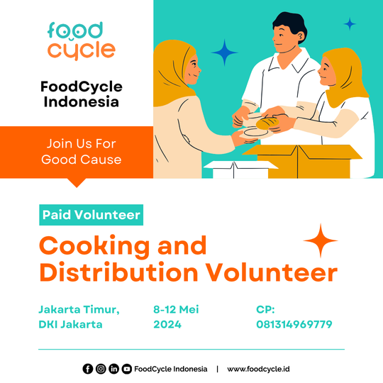 Masak dan berbagi 3000 meal-box untuk 7 yayasan