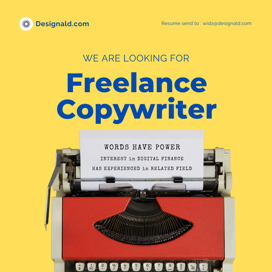 Dicari Freelance Copywriter