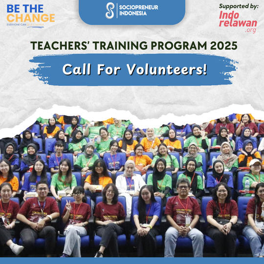 Call for Volunteers for Teachers' Training Program