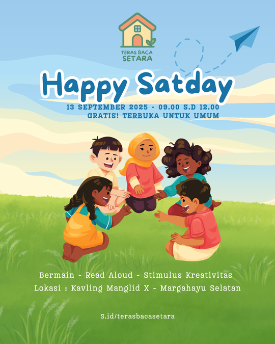 Galeri aktivitas Happy Satday - Menemani Bermain dan Membaca ke-2
