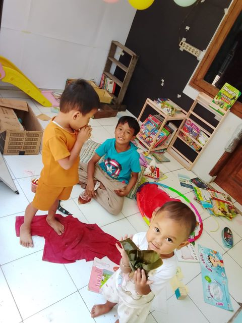 Galeri aktivitas Happy Satday - Menemani Bermain dan Membaca ke-3