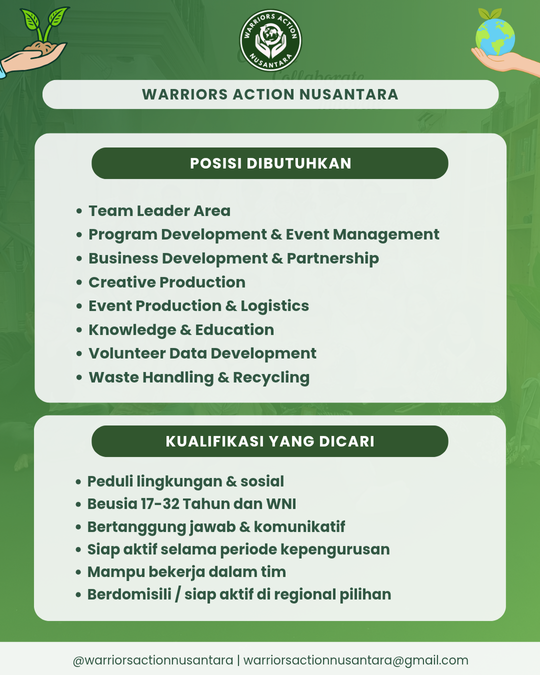 Galeri aktivitas VOLUNTEER PENGURUS REGIONAL 2026 ke-4