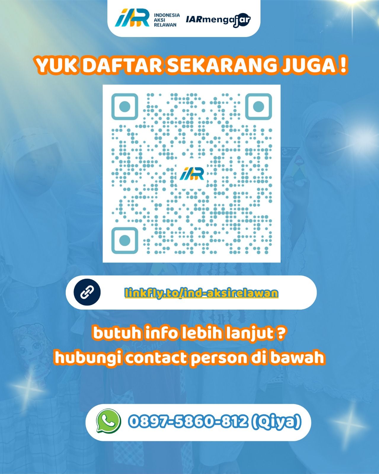 Galeri aktivitas REKRUTMEN VOLUNTEER BATCH 7.0 ke-2