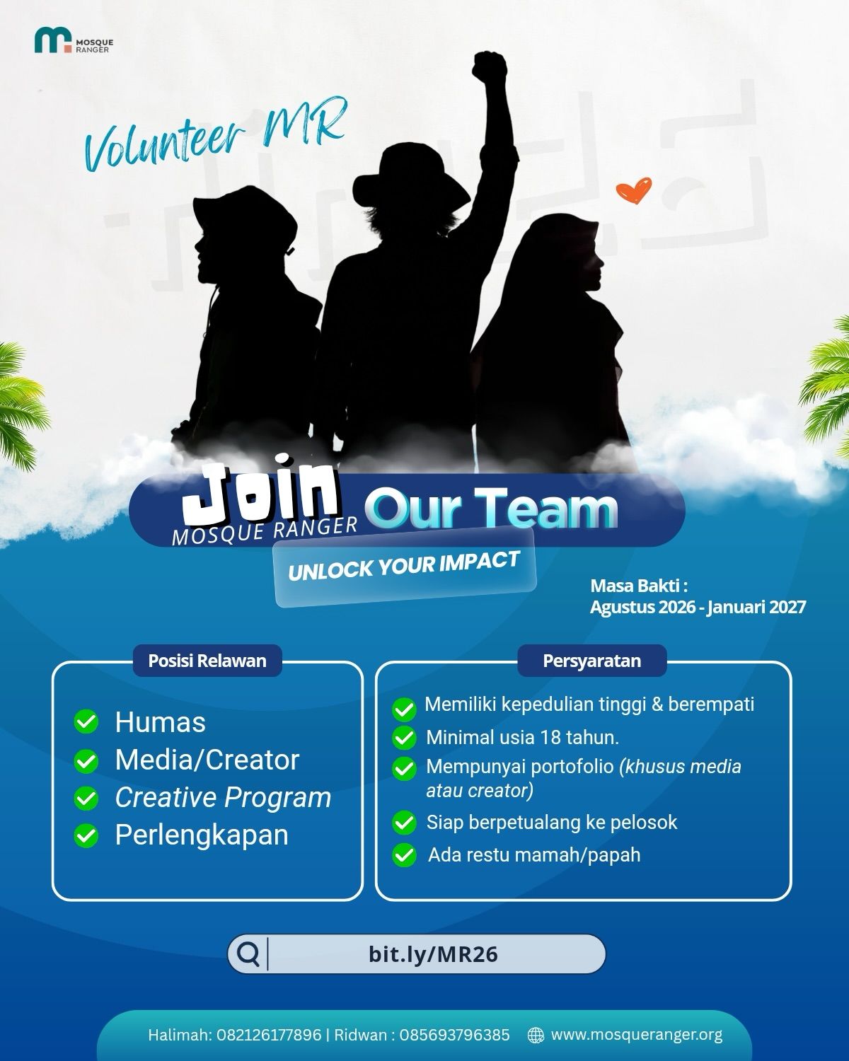 Galeri aktivitas Open Recruitment Relawan Mosque Ranger 2026 ke-3
