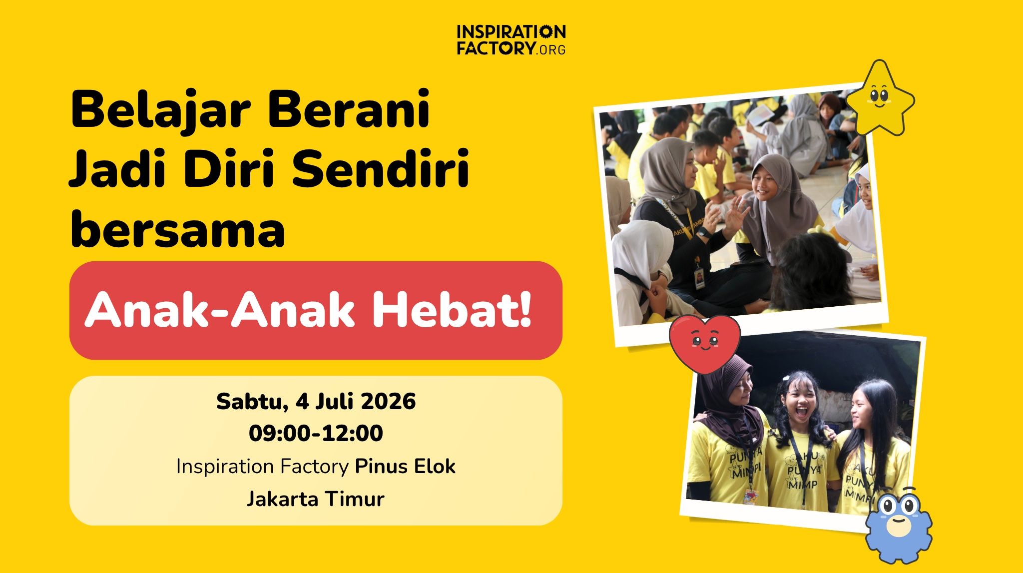 BELAJAR BERANI JADI DIRI SENDIRI
