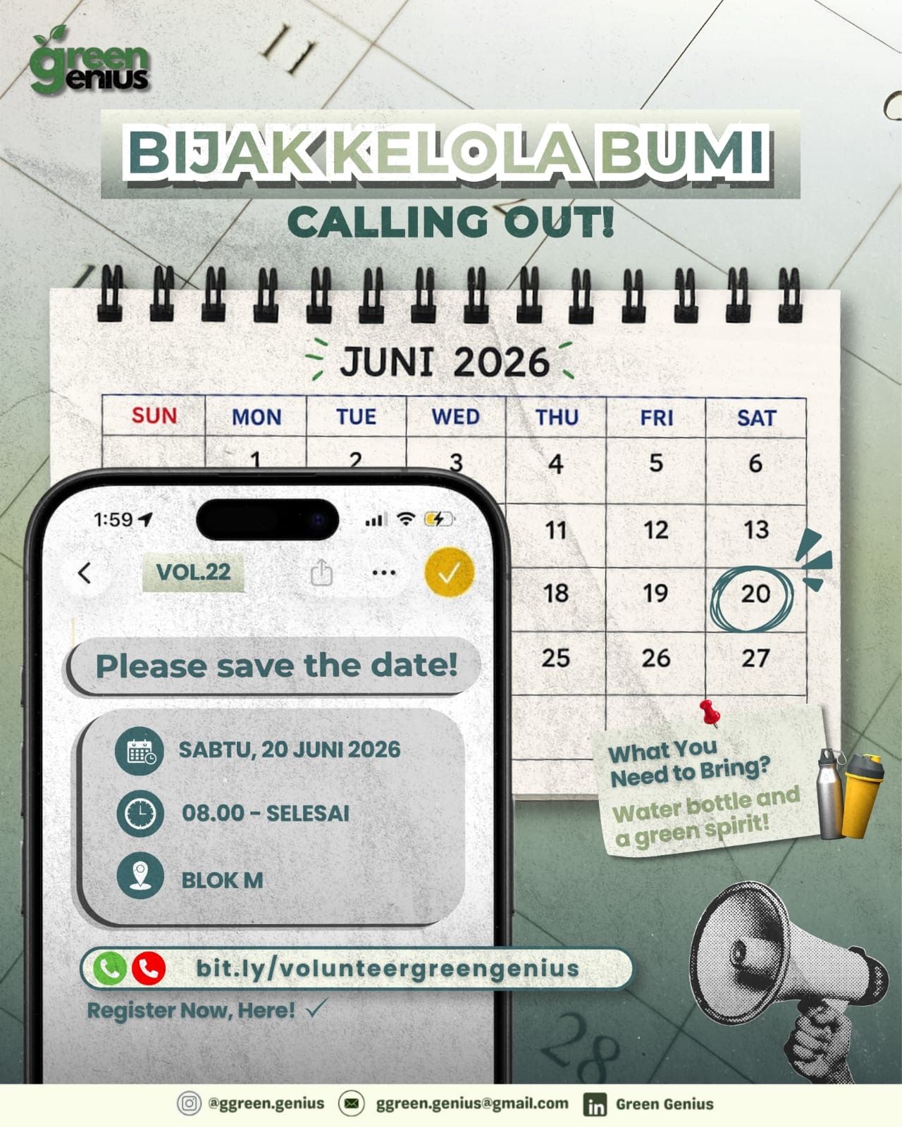 Galeri aktivitas BIJAK KELOLA BUMI VOL. 22 ke-2