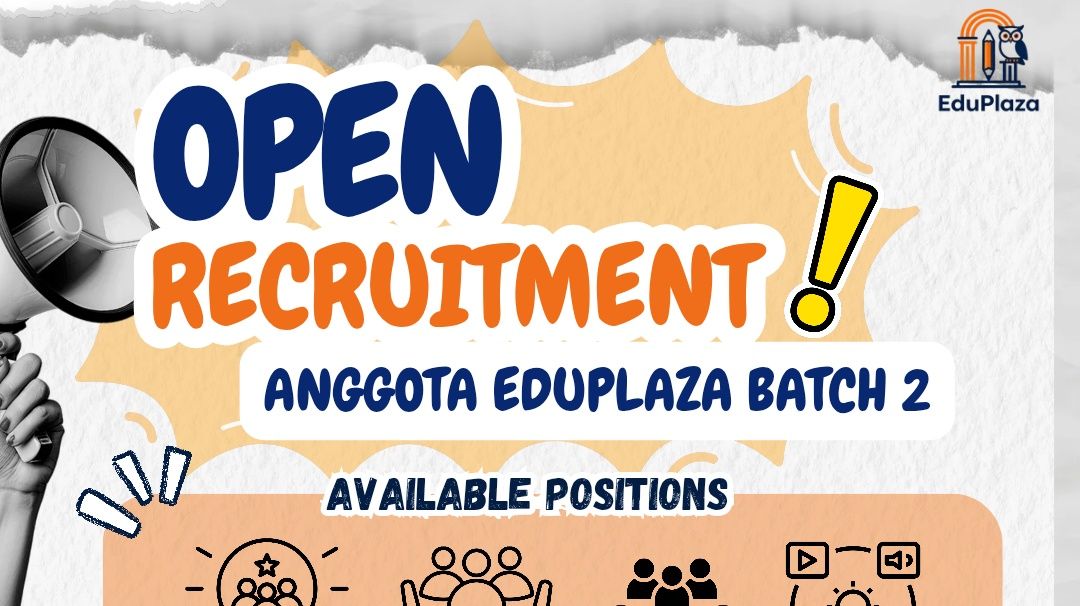 Open Recruitment Anggota EduPlaza Batch2