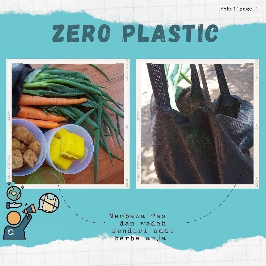 Galeri aktivitas Relawan Bootcamp Generasi Bebas Plastik Batch 9 ke-4
