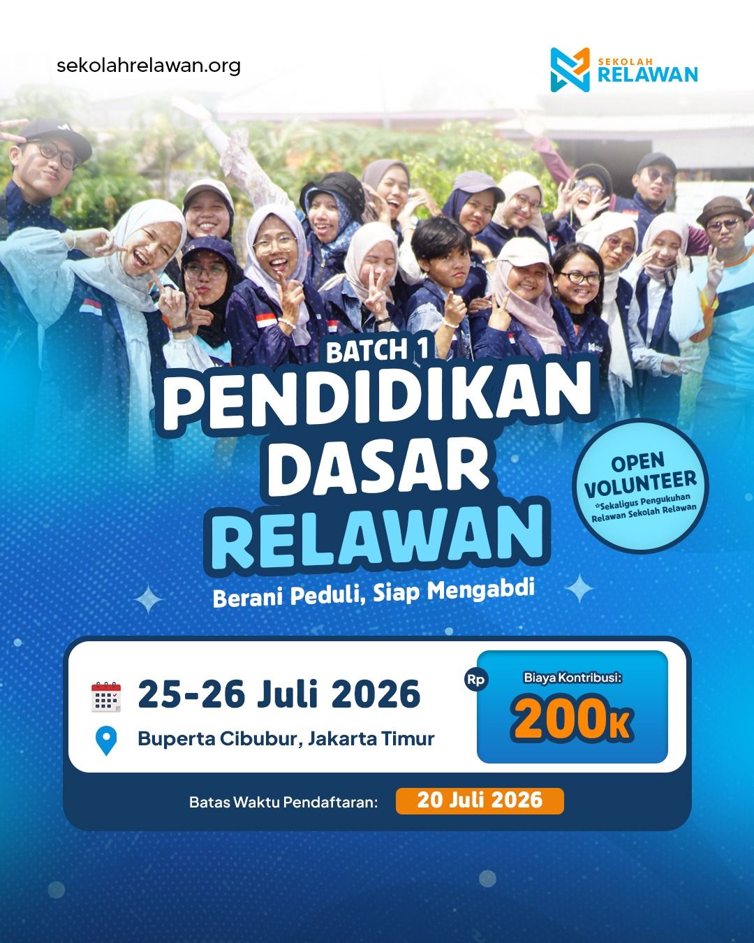 Galeri aktivitas PENDIDIKAN DASAR RELAWAN ke-2