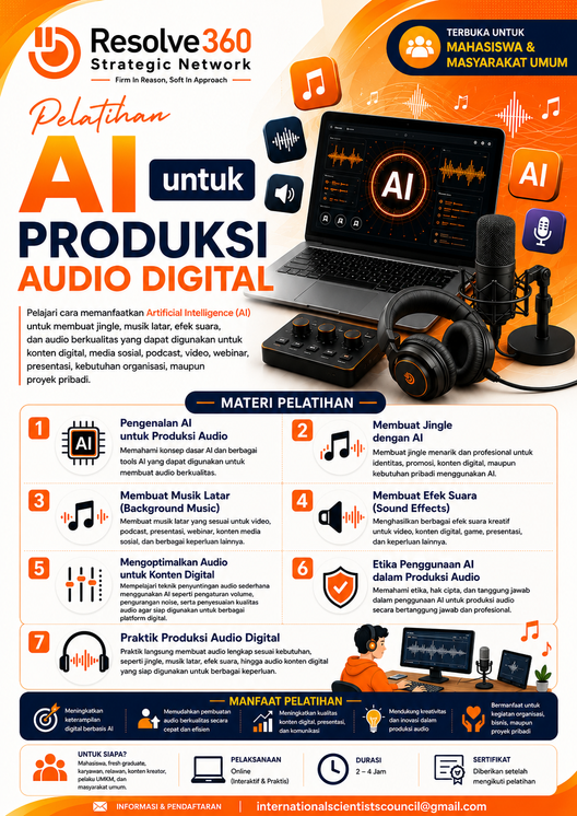 Galeri aktivitas PELATIHAN AI UNTUK PRODUKSI AUDIO DIGITAL BATCH #1 ke-2