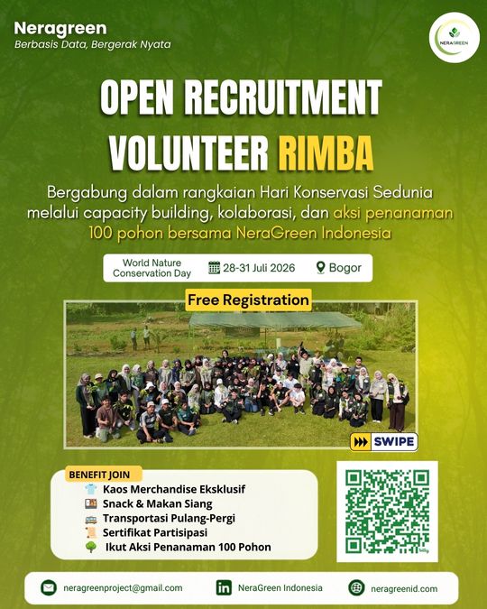 Galeri aktivitas OPEN RECRUITMENT VOLUNTEER RIMBA ke-2