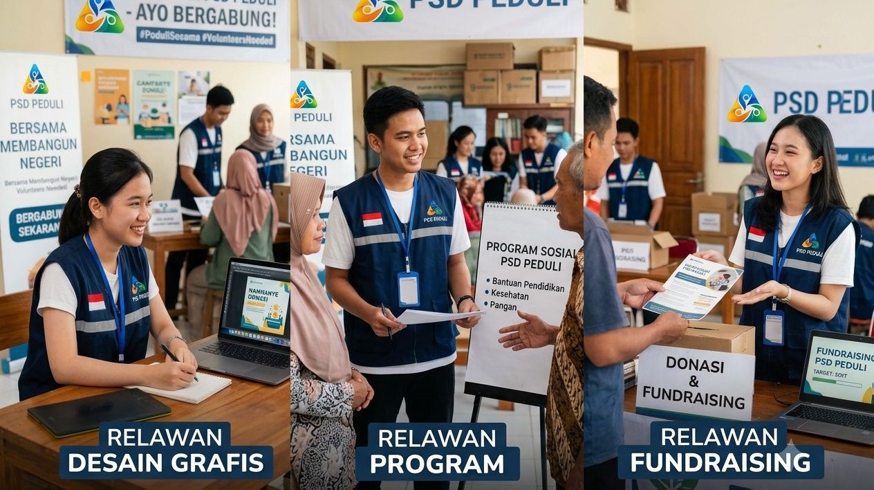 Relawan Fundraising PSD Peduli