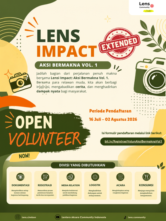 Galeri aktivitas EXTENDED OPREC VOLUNTEER LENS IMPACT ke-2