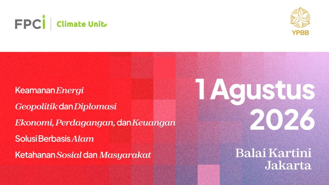 Relawan YPBB di Indonesia Net-Zero Summit 2026