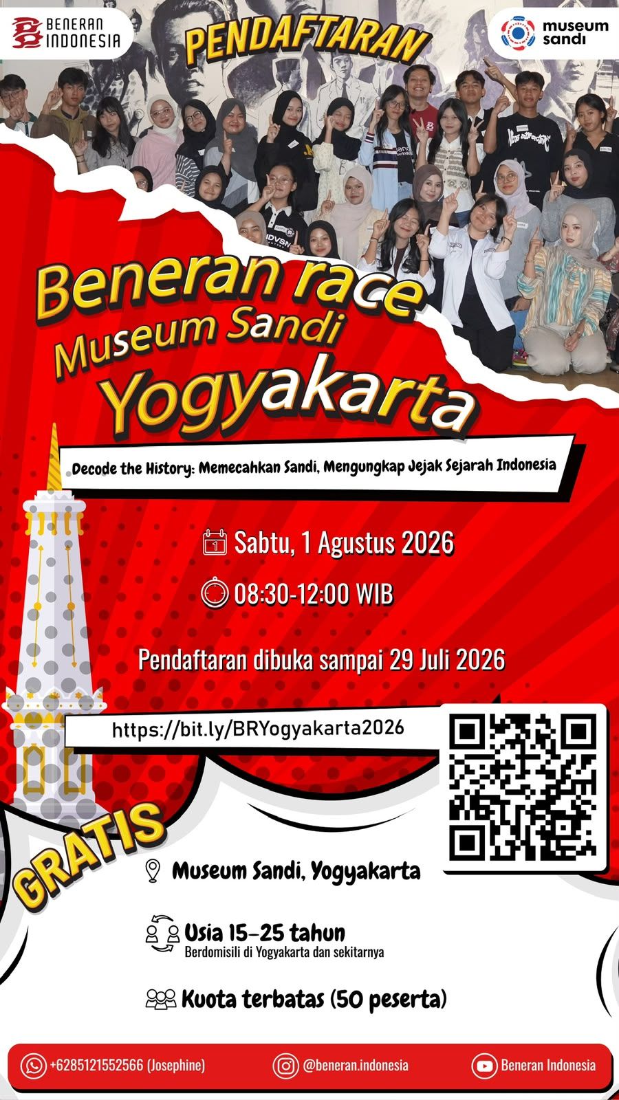 Galeri aktivitas Beneran Race Yogyakarta ke-2