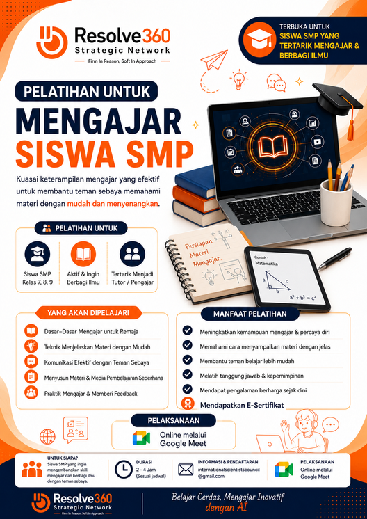Galeri aktivitas PELATIHAN WANITA MENGAJAR SISWA SMP - BATCH#1 ke-2