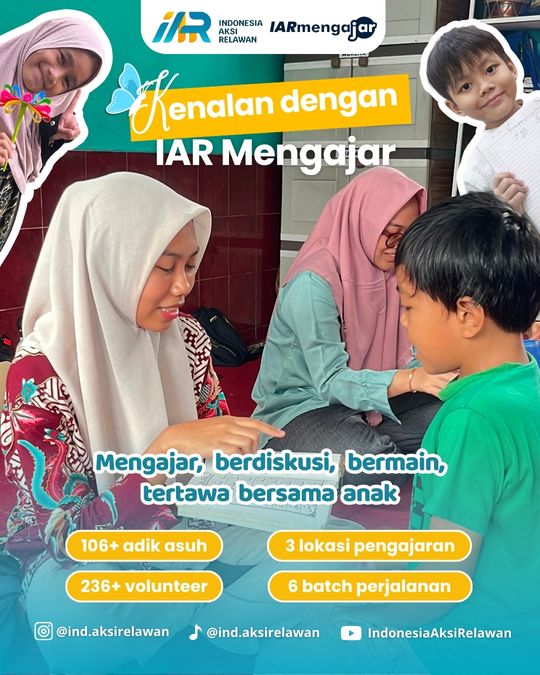 Galeri aktivitas OPEN RECRUITMENT PENGURUS IAR MENGAJAR ke-3
