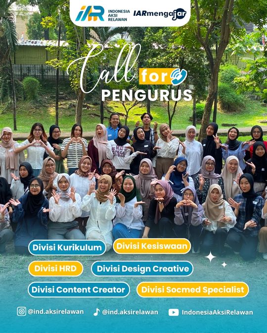 Galeri aktivitas OPEN RECRUITMENT PENGURUS IAR MENGAJAR ke-4