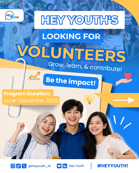 Galeri aktivitas Hey Youth Open Recruitment ke-2