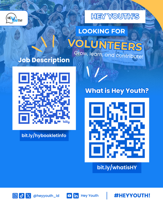 Galeri aktivitas Hey Youth Open Recruitment ke-5