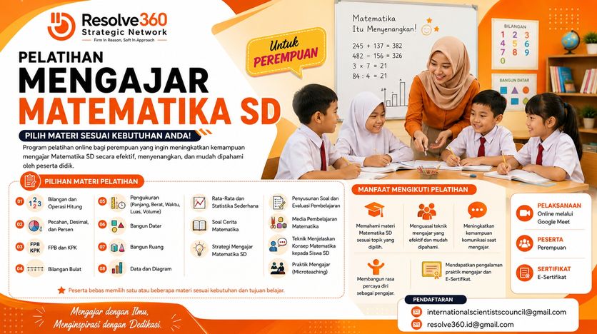 Pelatihan Wanita Mengajar Matematika SD