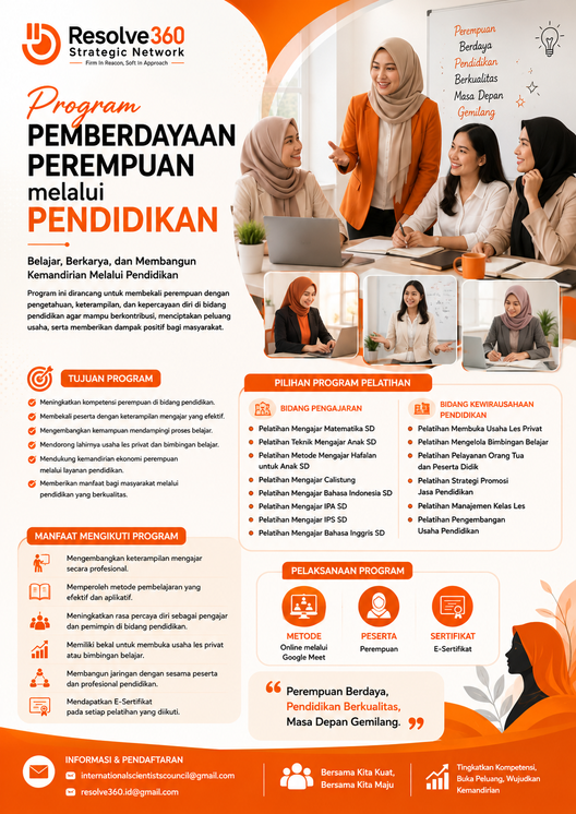 Galeri aktivitas Pelatihan Pemberdayaan Perempuan Dalam Pendidikan ke-2