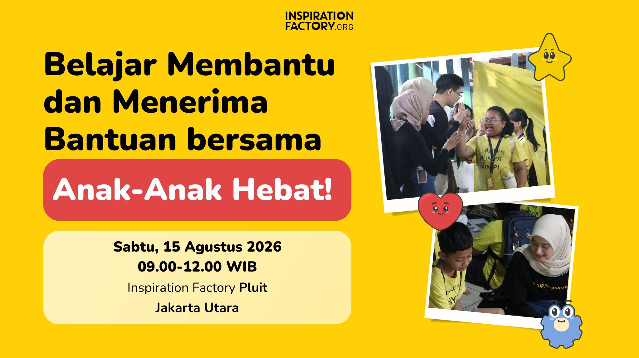BELAJAR MEMBANTU DAN MENERIMA BANTUAN