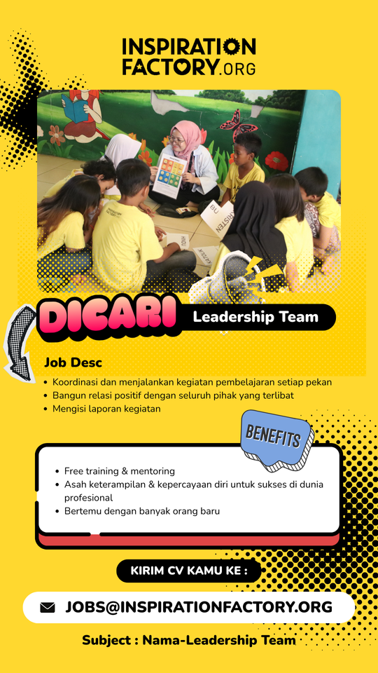 Galeri aktivitas BE THE LEADER BEHIND THE IMPACT ke-2