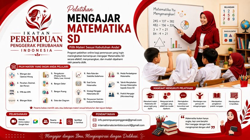 Pelatihan Wanita Mengajar Matematika SD
