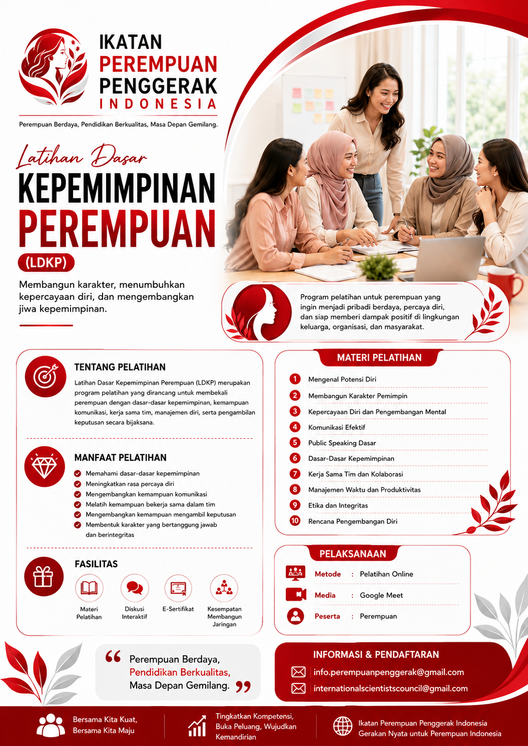 Galeri aktivitas Latihan Dasar Kepemimpinan Perempuan (LDKP) ke-2