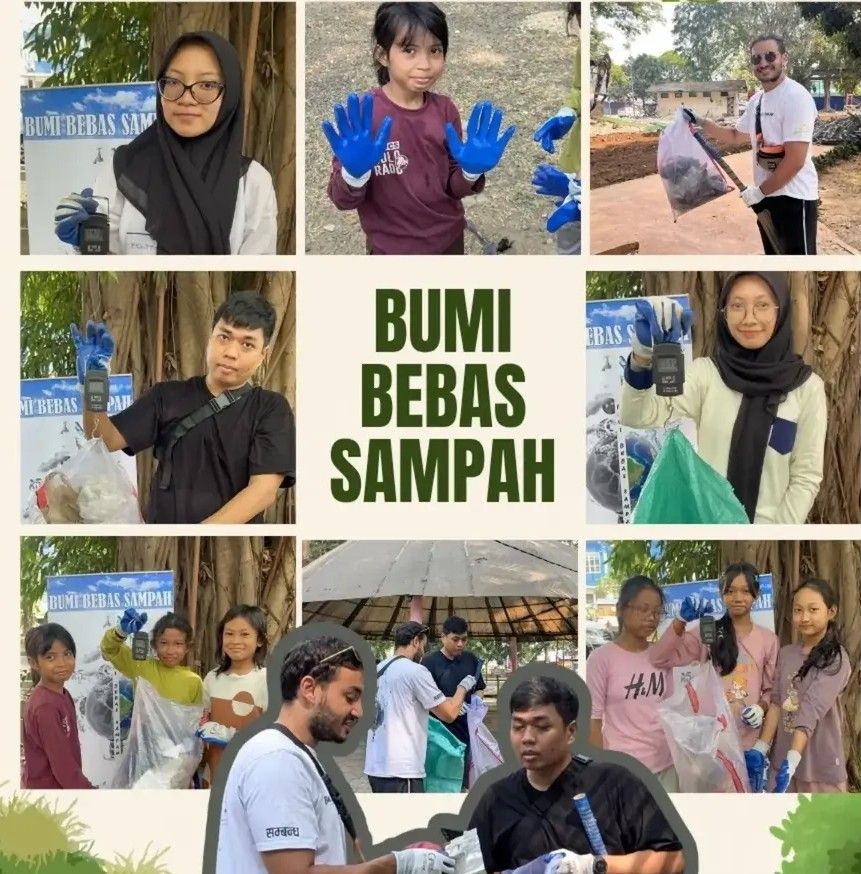 Galeri aktivitas Clean up Taman Kota Bekasi ke-4