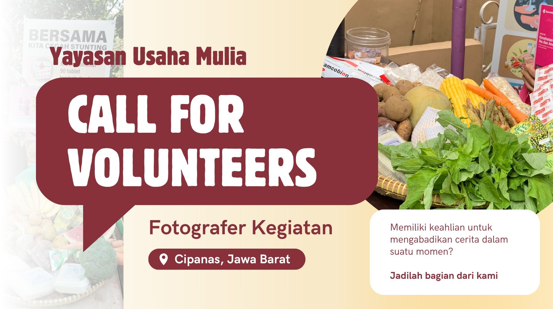 Fotografer Kegiatan Sosial