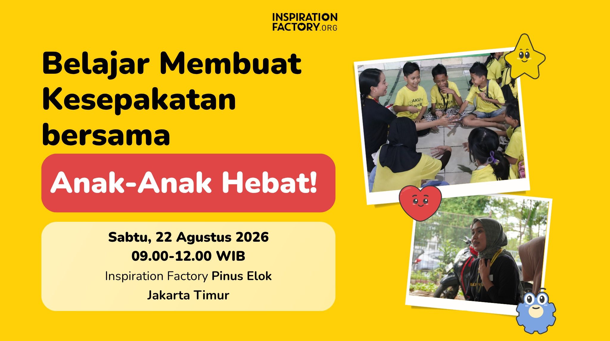 BELAJAR MEMBUAT KESEPAKATAN BERSAMA ANAK MARGINAL