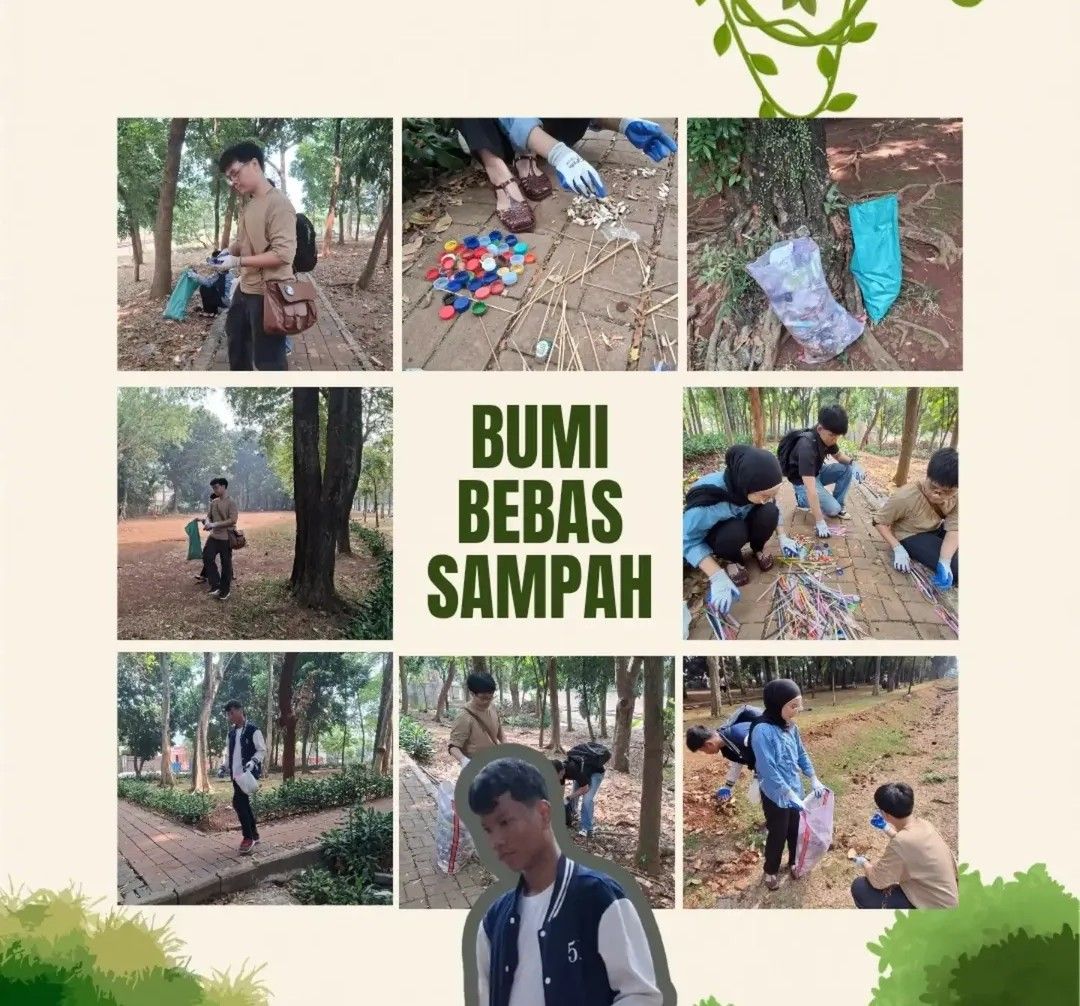 Galeri aktivitas Clean up Di CFD jakarta  ke-4