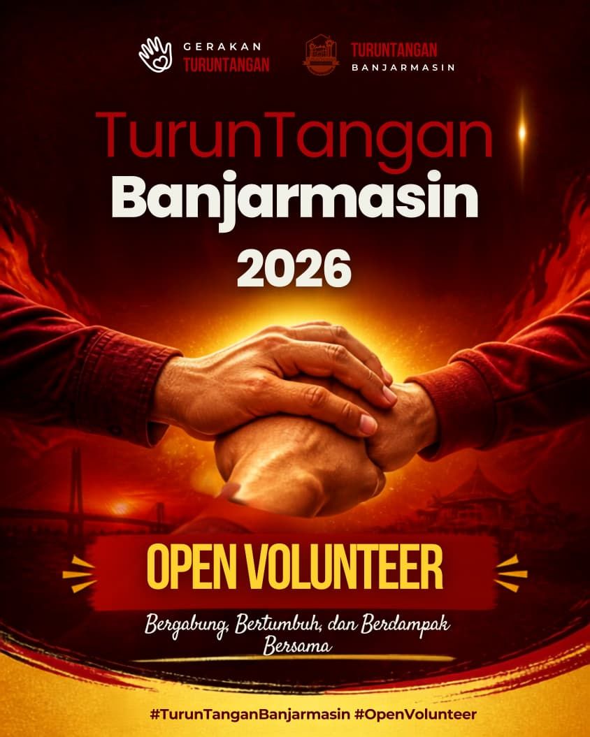 Galeri aktivitas OPEN VOLUNTEER TURUNTANGAN BANJARMASIN 2026 ke-2