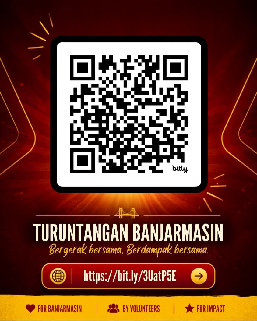 Galeri aktivitas OPEN VOLUNTEER TURUNTANGAN BANJARMASIN 2026 ke-8