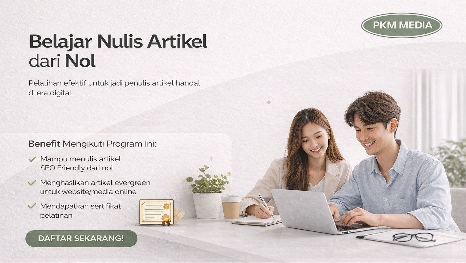 Pelatihan  Menulis Artikel SEO Friendly Batch 5