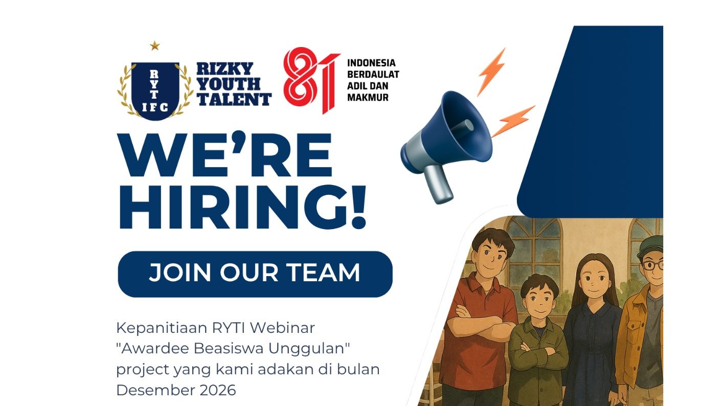 Oprec Kepanitiaan RYTI Webinar 