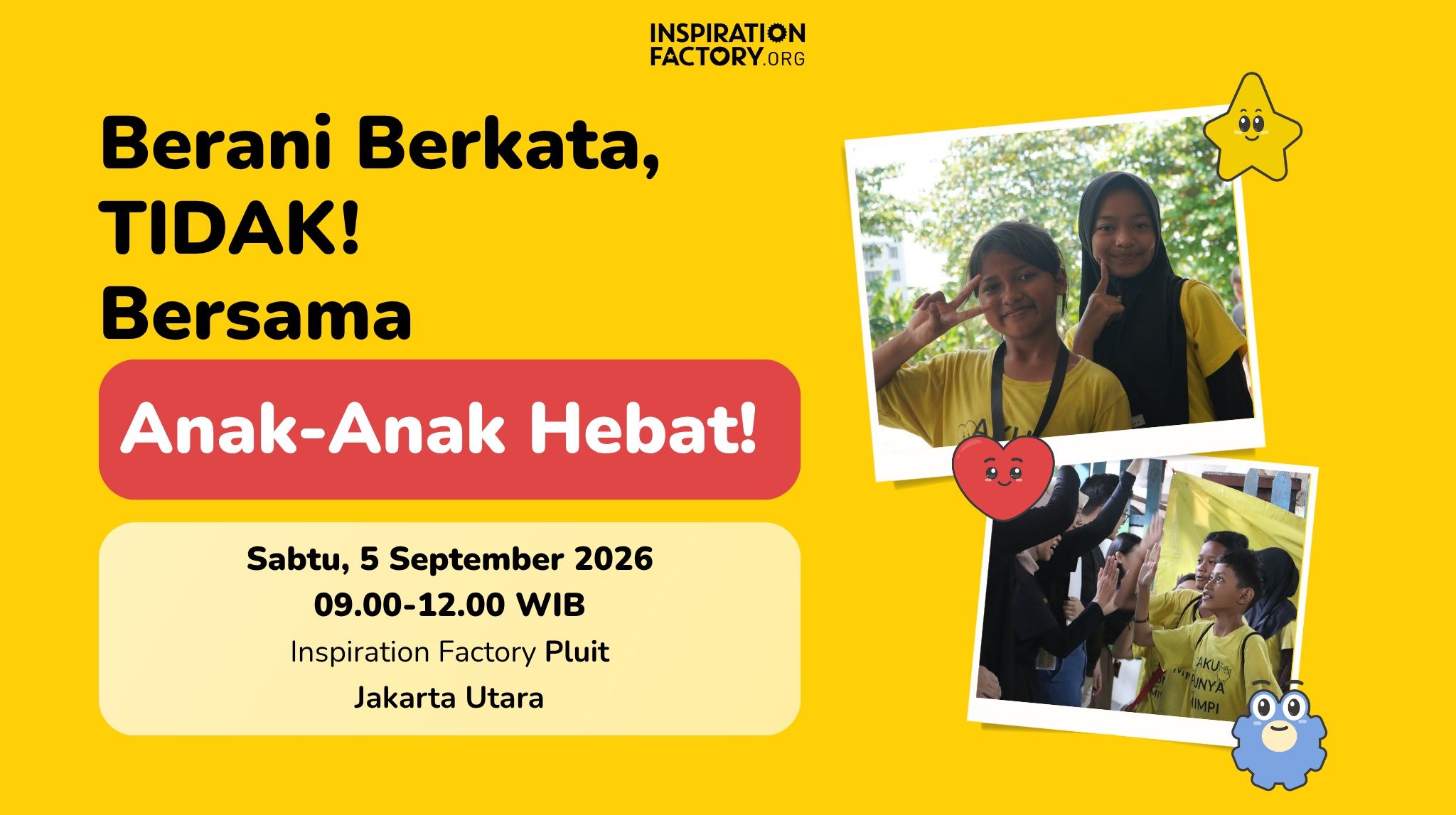 BELAJAR BERKATA TIDAK!