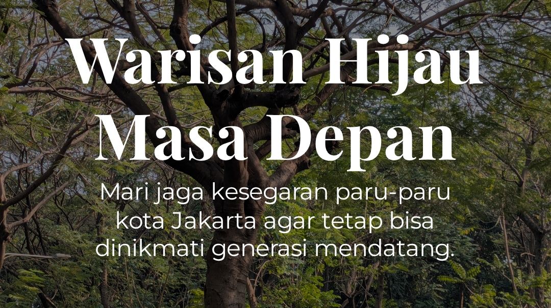 Clean Up Taman Hutan Kota Penjaringan