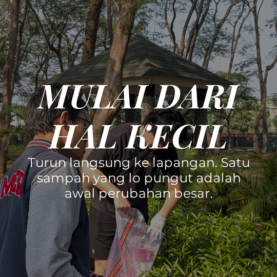 Galeri aktivitas Clean Up Taman Hutan Kota Penjaringan ke-3