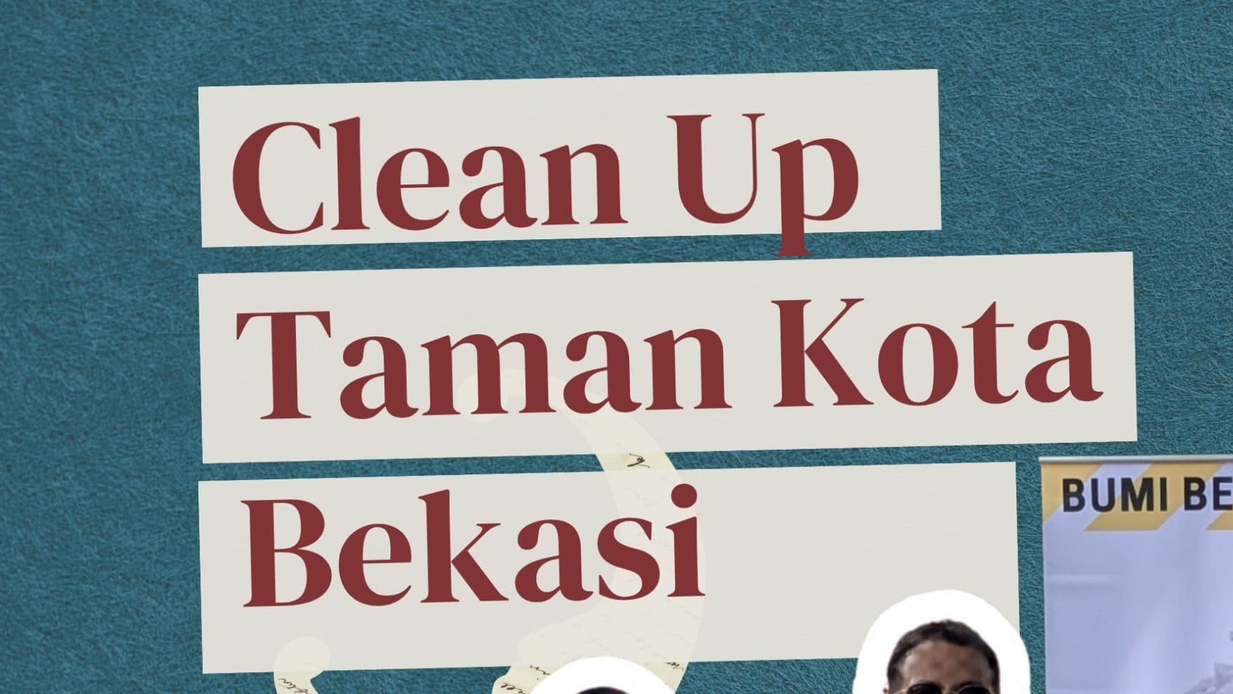 Clean Up Taman Kota Bekasi 