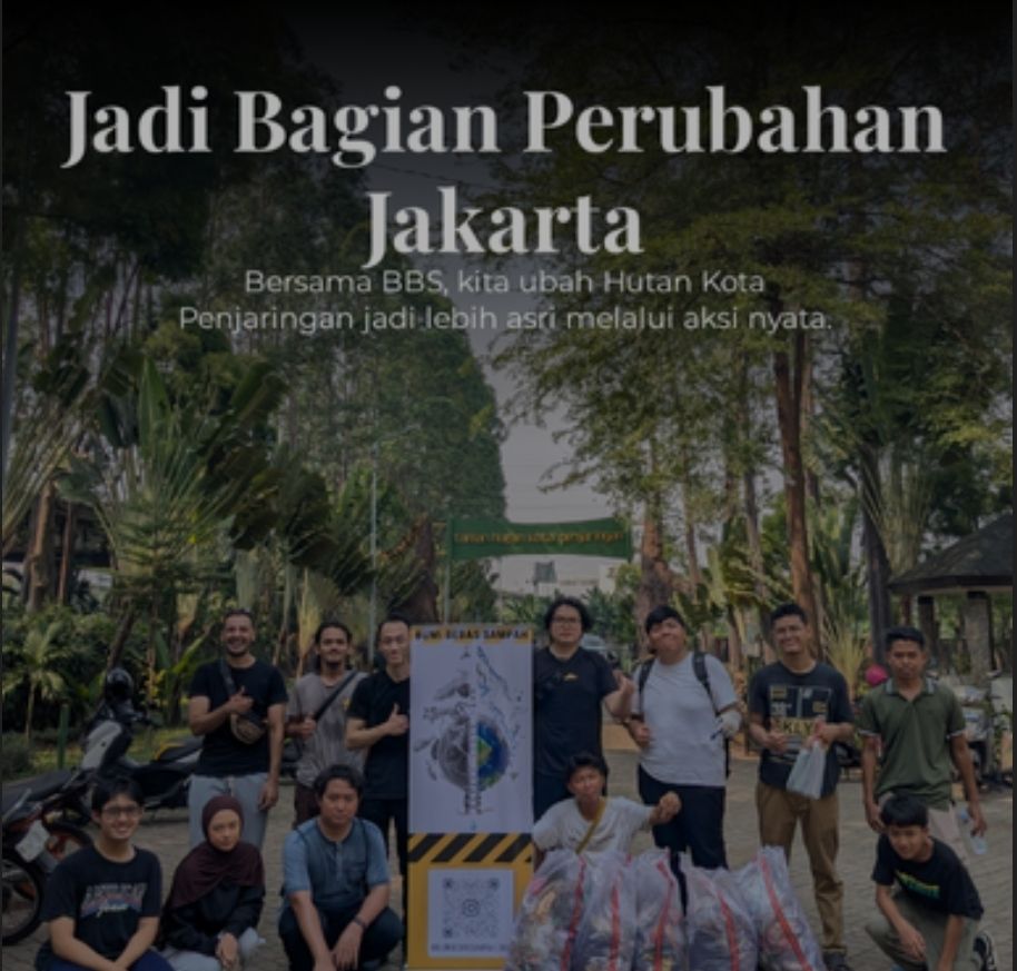 Galeri aktivitas Clean Up Tebet Eco Park ke-3